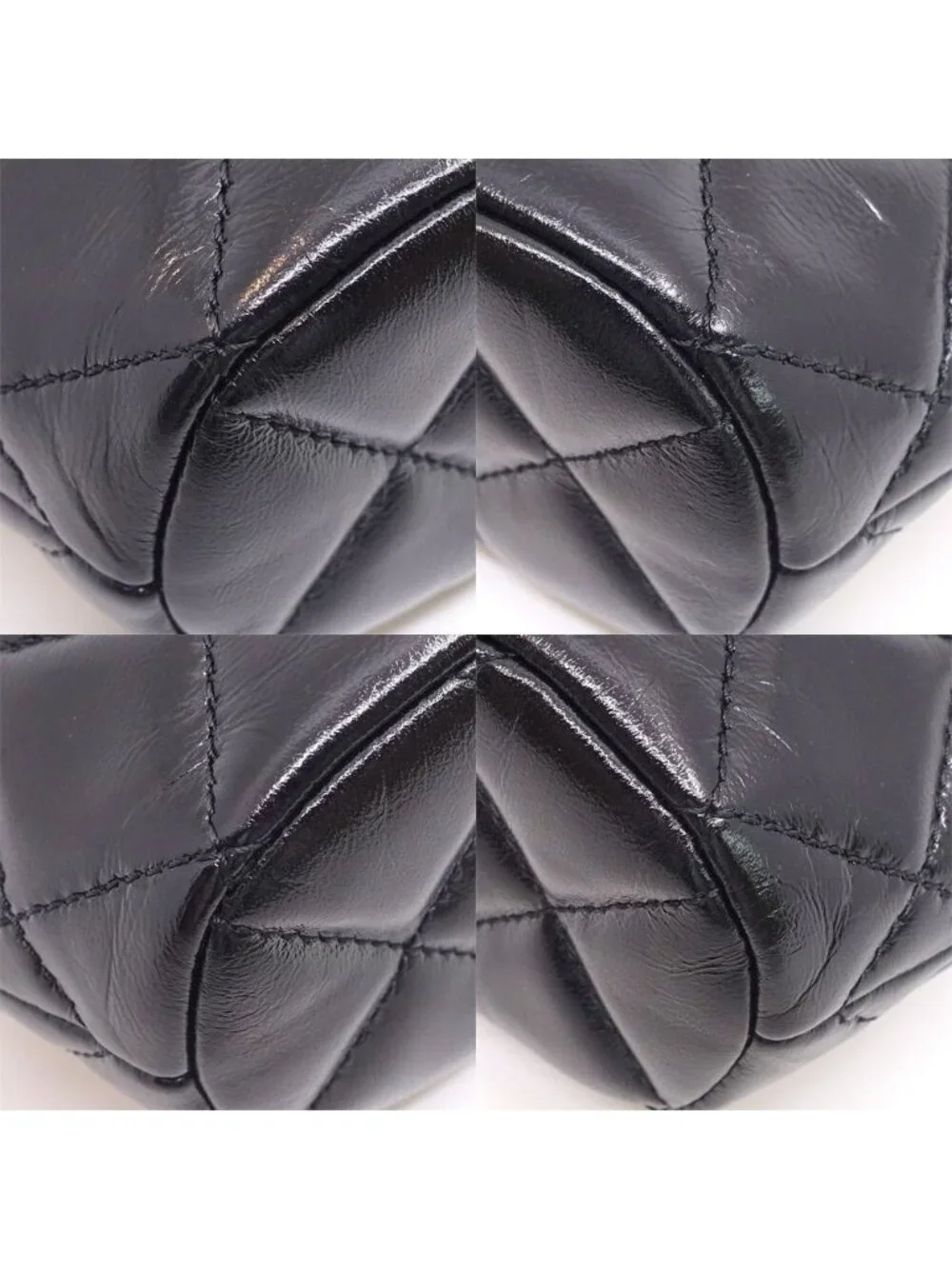 Chanel Small Shopping Shiny Lambskin BK GD Shoulder